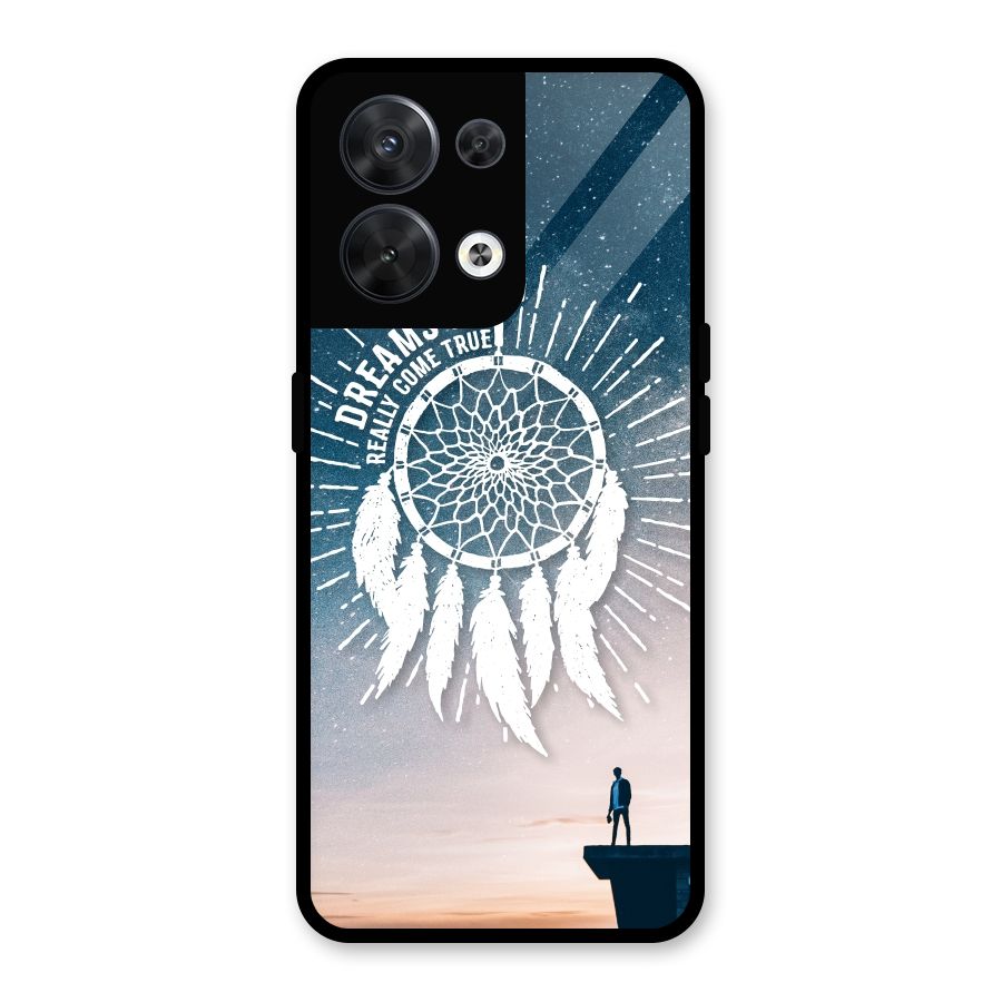 Dreams Do Come True Glass Back Case for Oppo Reno8 5G