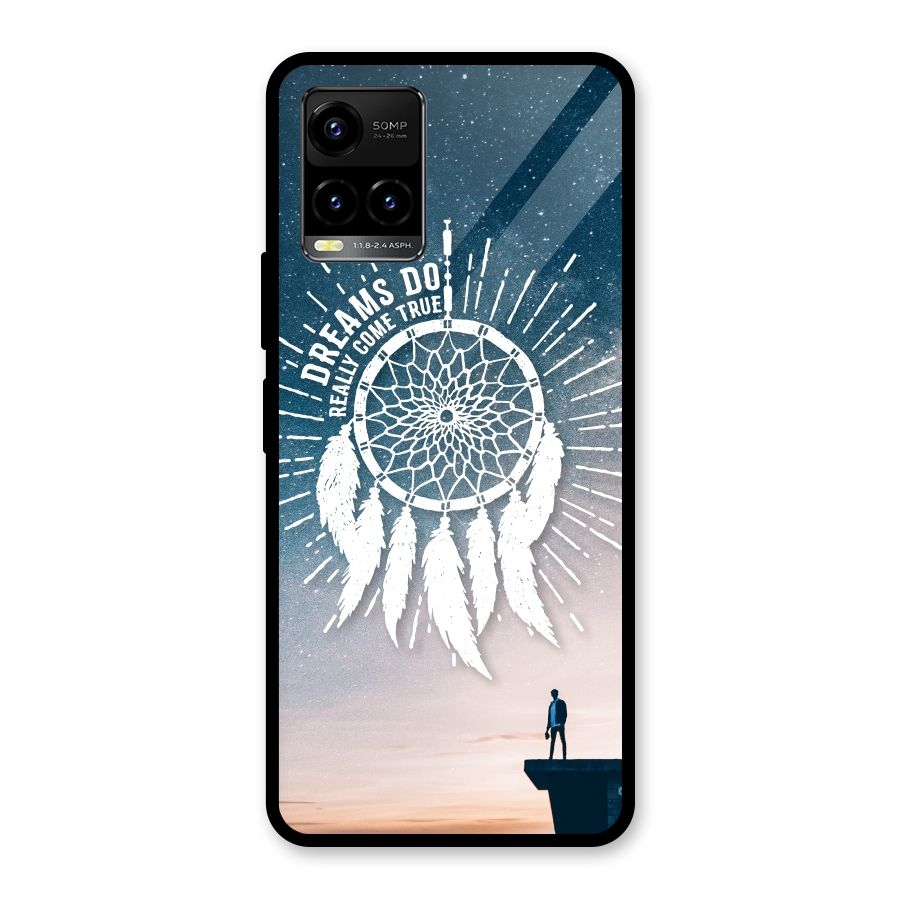 Dreams Do Come True Glass Back Case for Vivo Y21A