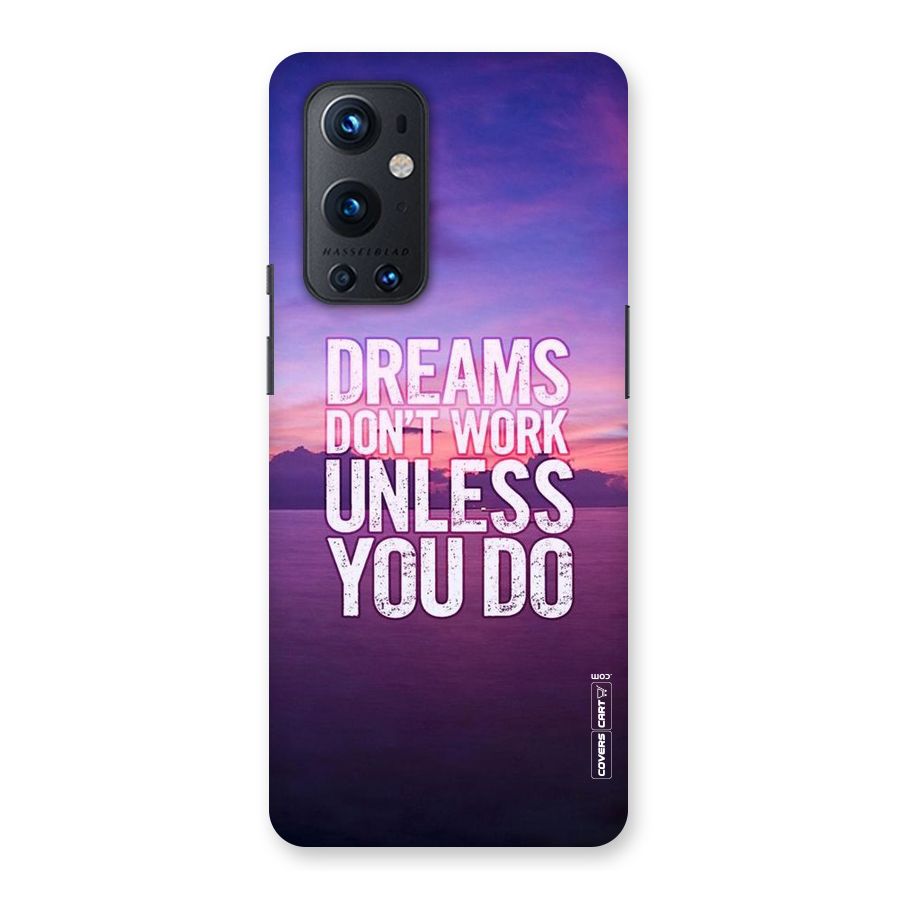 Dreams Work Back Case for OnePlus 9 Pro