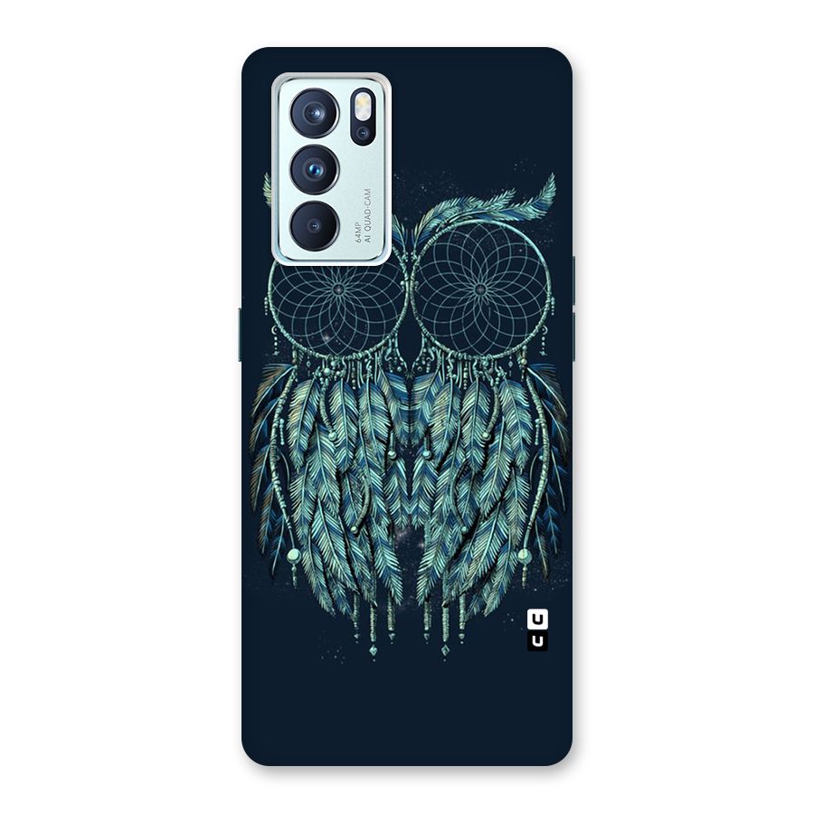 Dreamy Owl Catcher Back Case for Oppo Reno6 Pro 5G