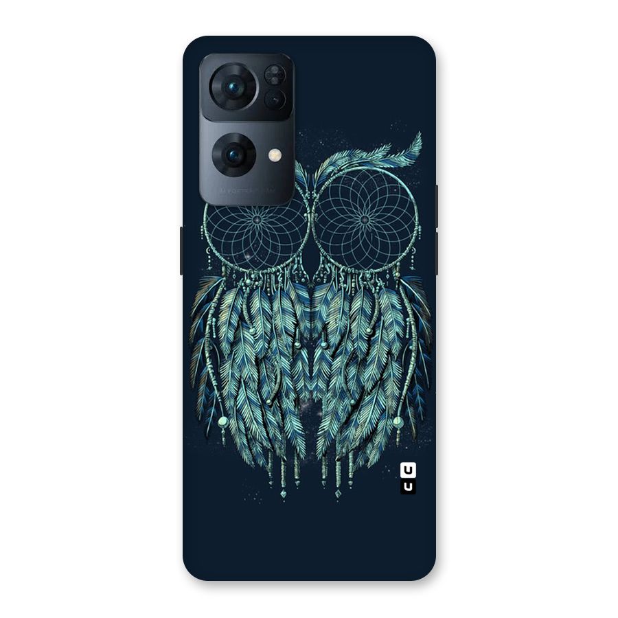 Dreamy Owl Catcher Back Case for Oppo Reno7 Pro 5G
