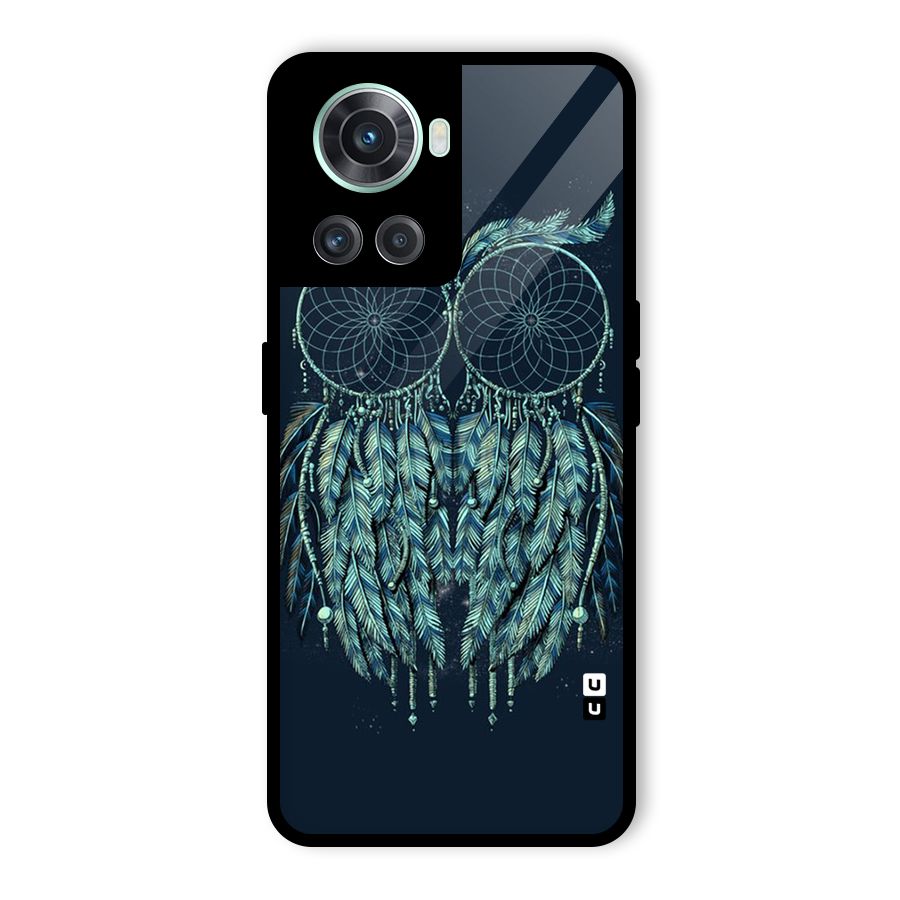 Dreamy Owl Catcher Glass Back Case for OnePlus 10R