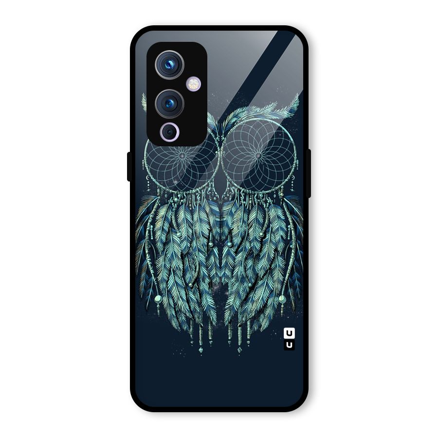 Dreamy Owl Catcher Glass Back Case for OnePlus 9