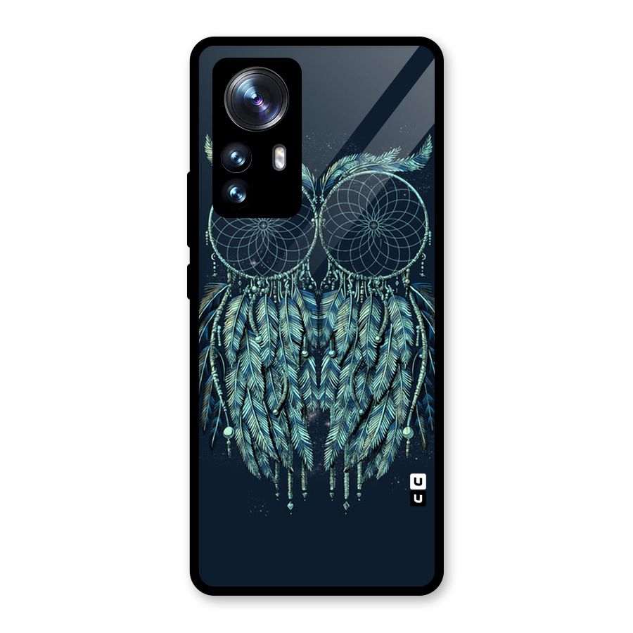 Dreamy Owl Catcher Glass Back Case for Xiaomi 12 Pro
