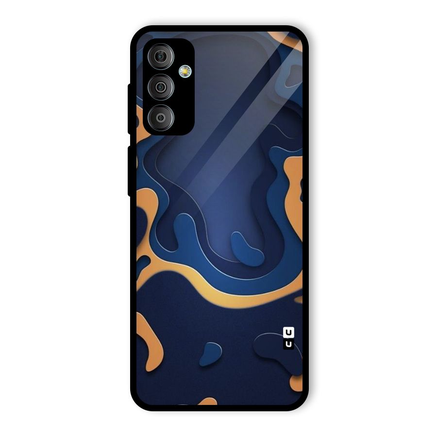 Drops Flow Glass Back Case for Galaxy F23