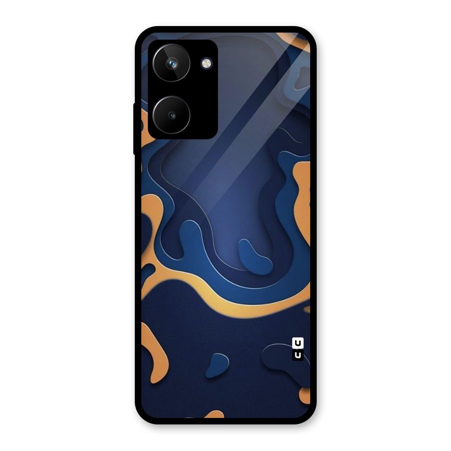 Drops Flow Glass Back Case for Realme 10