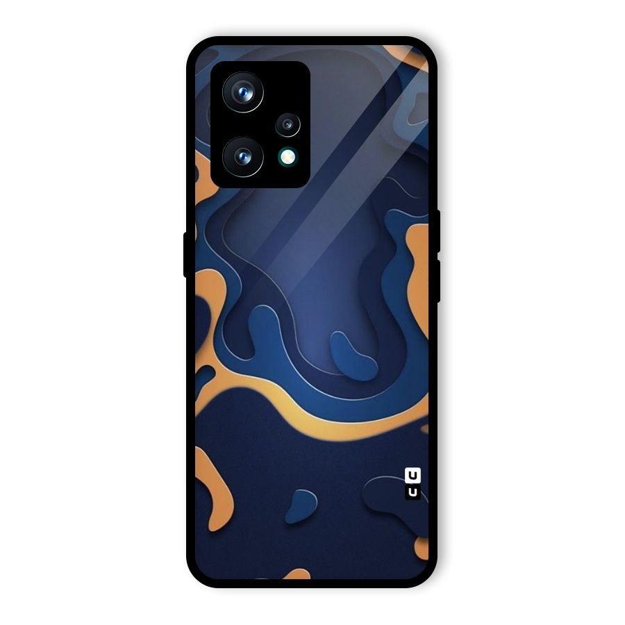 Drops Flow Glass Back Case for Realme 9 Pro Plus 5G