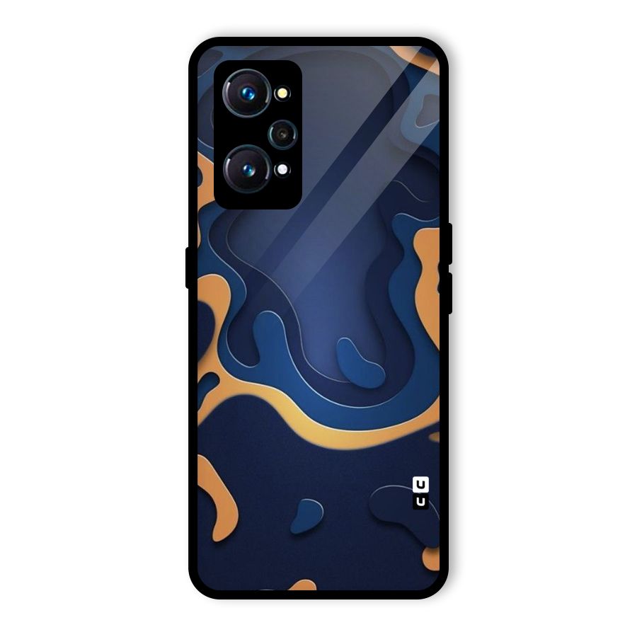 Drops Flow Glass Back Case for Realme GT 2