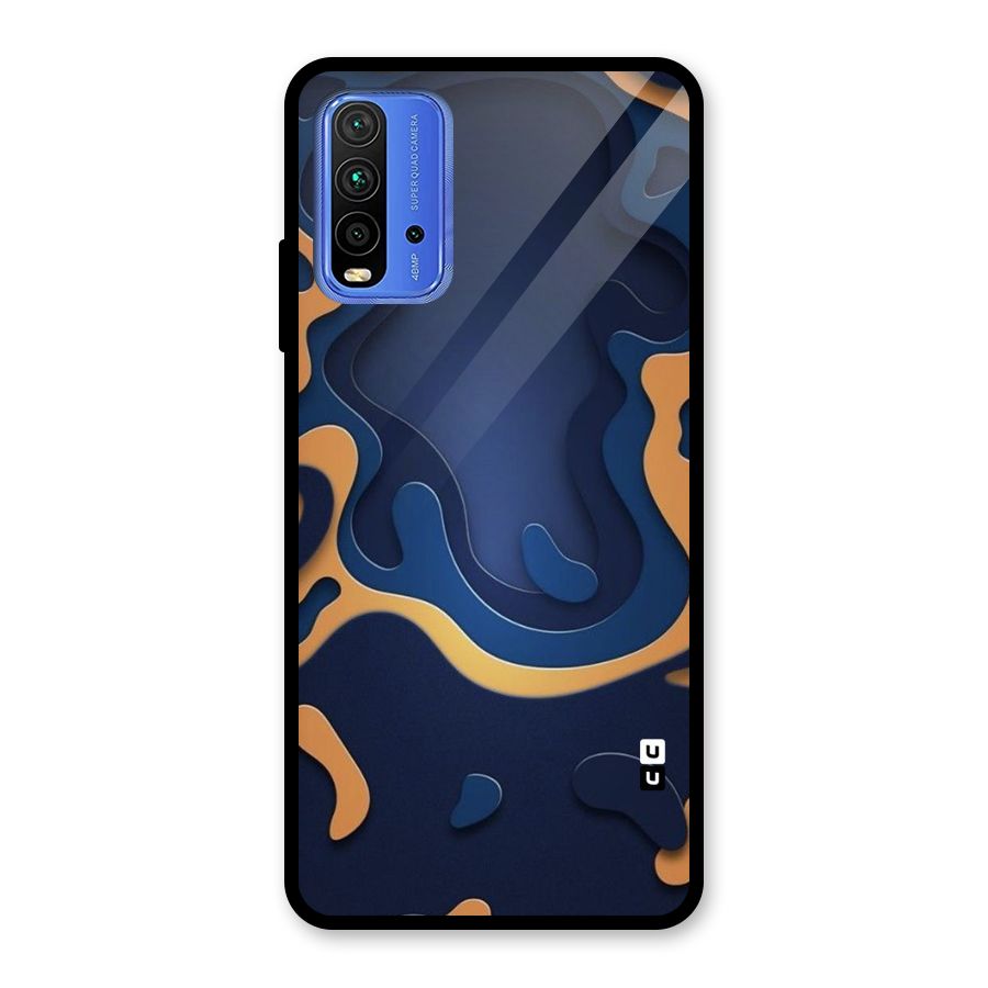 Drops Flow Glass Back Case for Redmi 9 Power