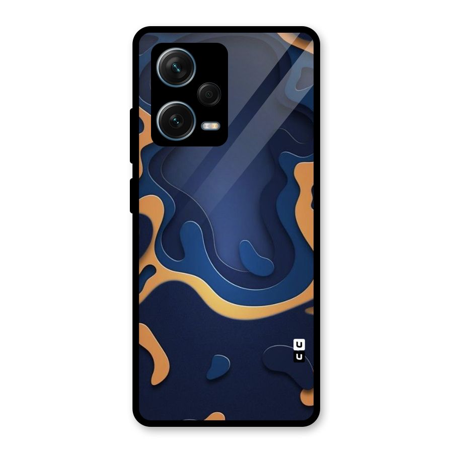 Drops Flow Glass Back Case for Redmi Note 12 Pro Plus 5G