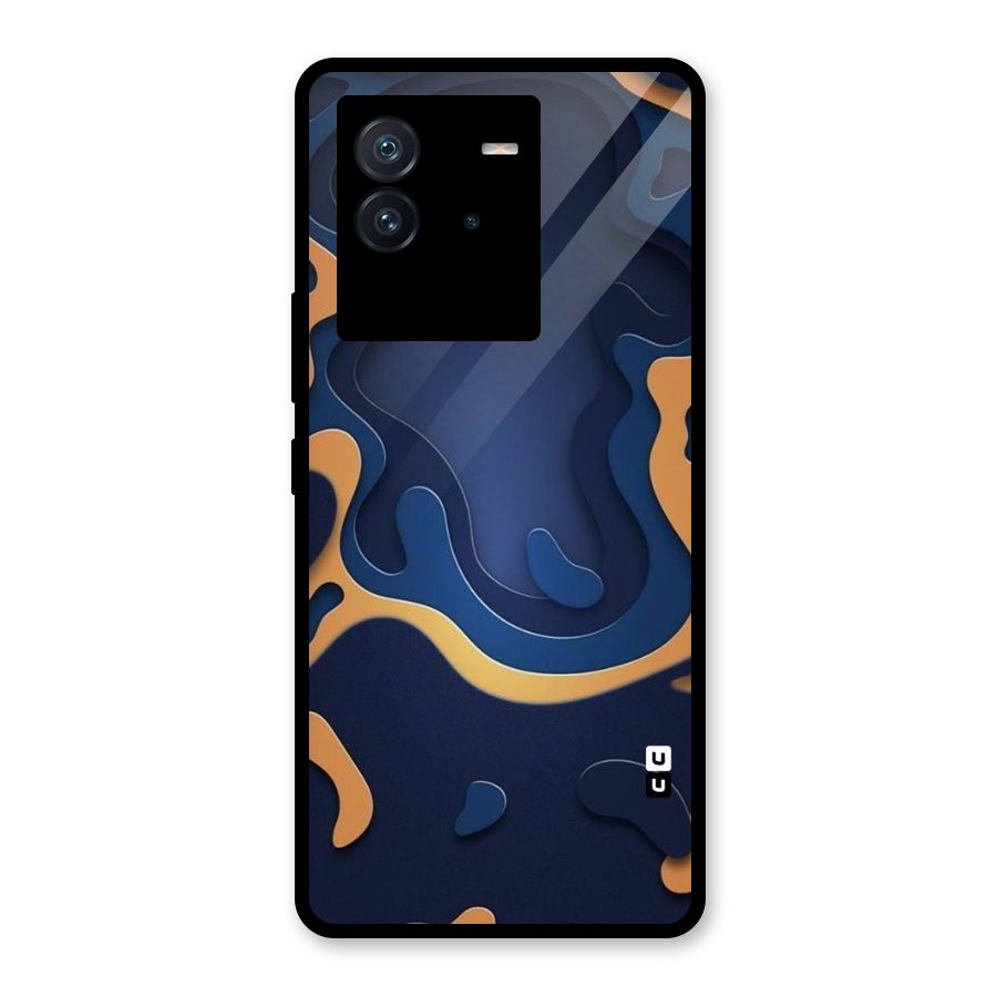 Drops Flow Glass Back Case for Vivo iQOO Neo 6 5G