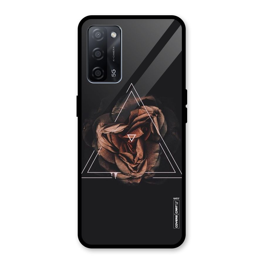 Dusty Rose Glass Back Case for Oppo A53s 5G