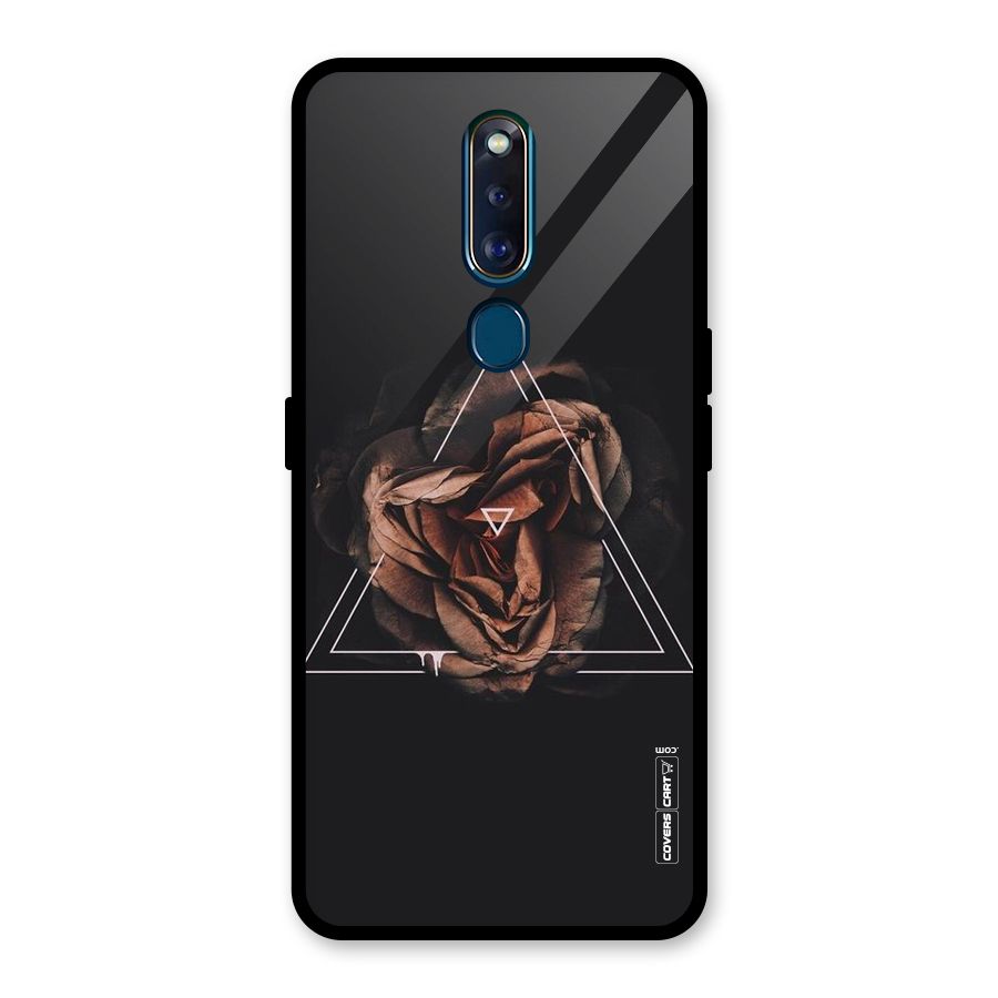 Dusty Rose Glass Back Case for Oppo F11 Pro