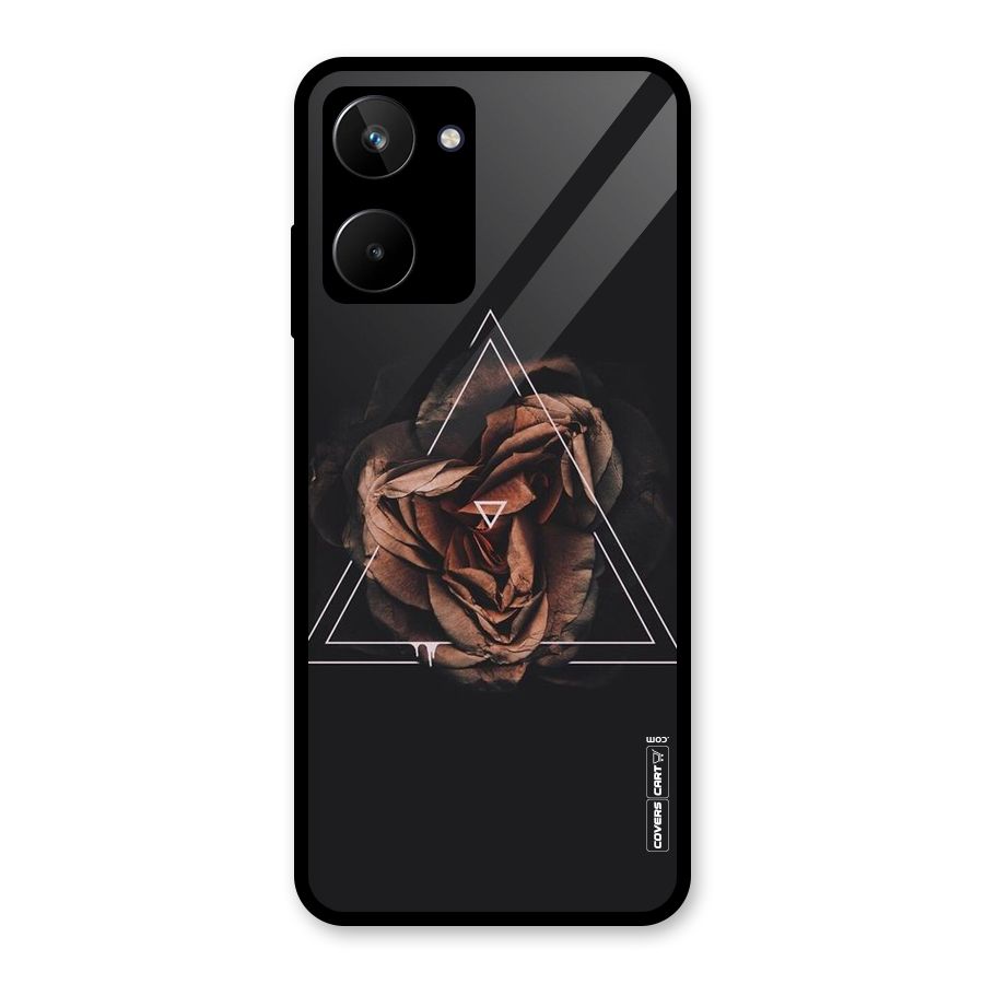 Dusty Rose Glass Back Case for Realme 10