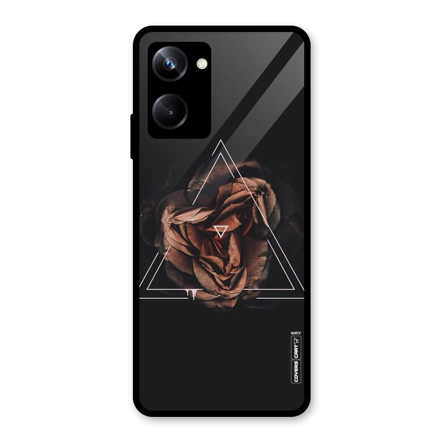 Dusty Rose Glass Back Case for Realme 10 Pro