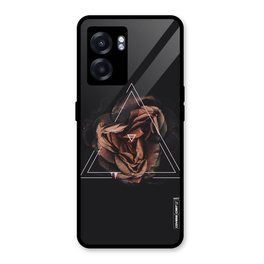 Dusty Rose Glass Back Case for Realme Narzo 50 5G