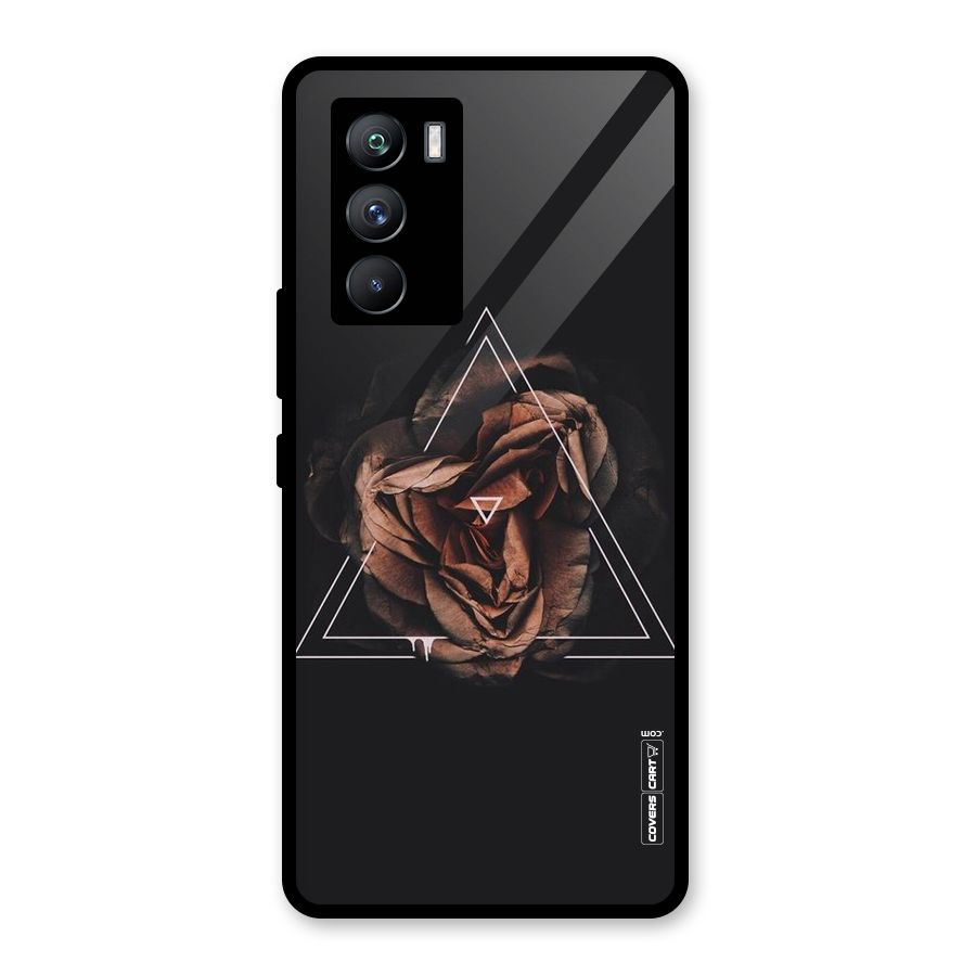 Dusty Rose Glass Back Case for Vivo iQOO 9 SE