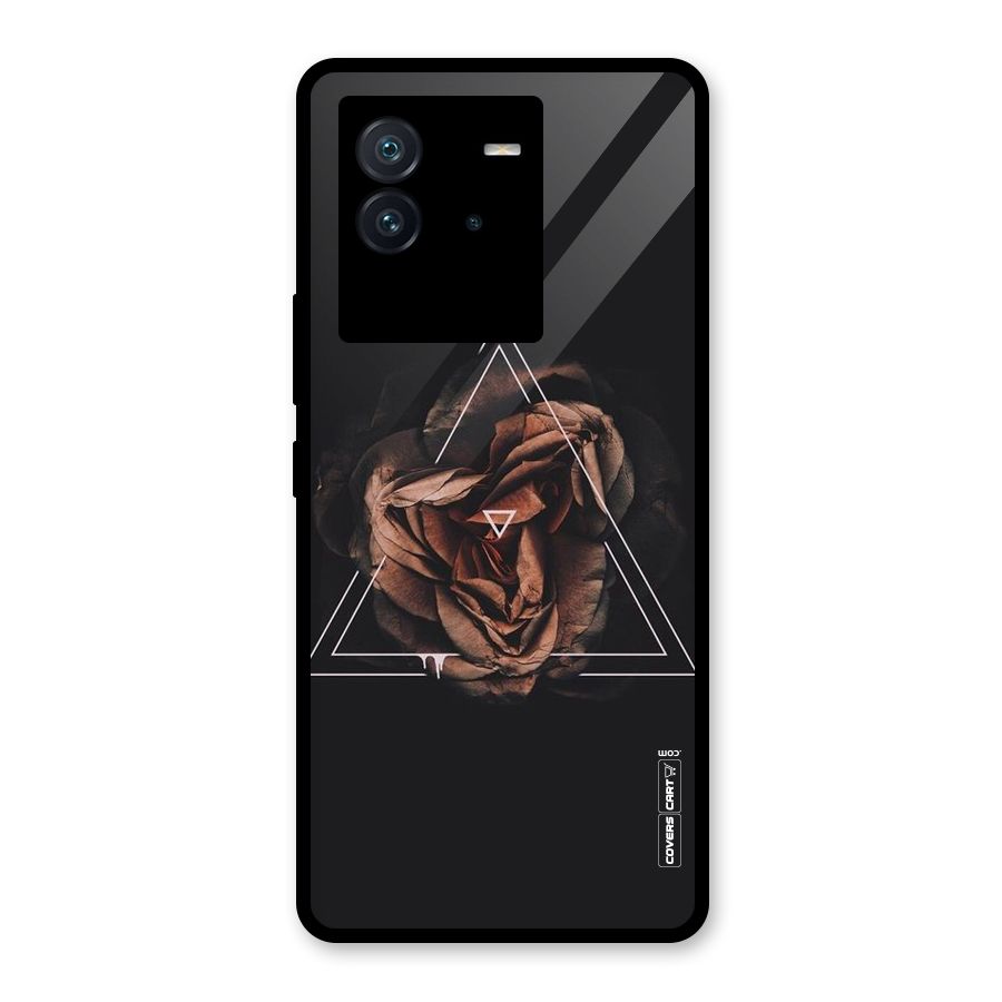 Dusty Rose Glass Back Case for Vivo iQOO Neo 6 5G