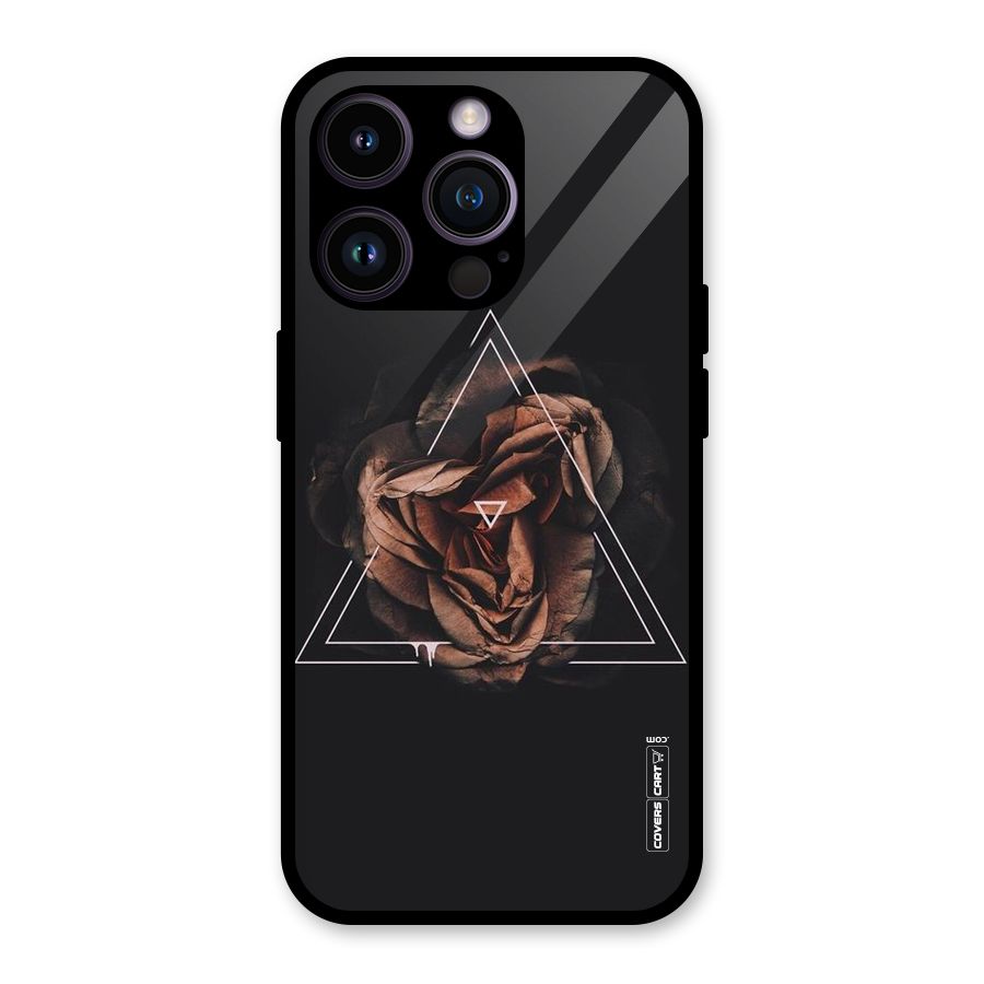 Dusty Rose Glass Back Case for iPhone 14 Pro