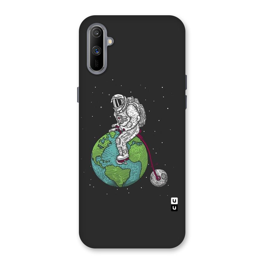 Earth Space Doodle Back Case for Realme C3