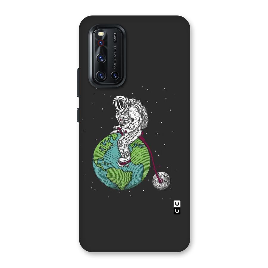 Earth Space Doodle Back Case for Vivo V19
