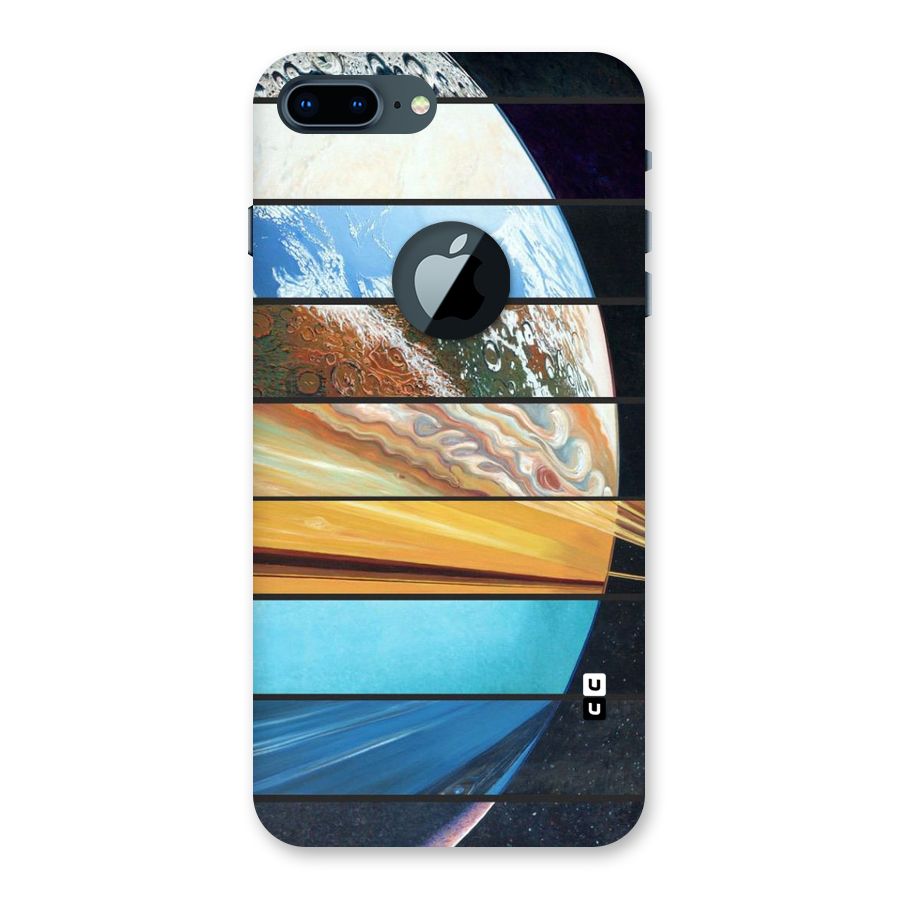Earthly Design Back Case for iPhone 7 Plus Logo Cut