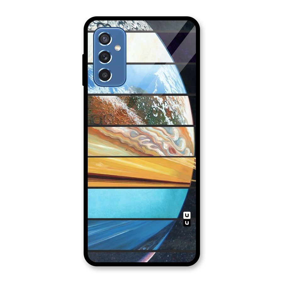 Earthly Design Glass Back Case for Galaxy M52 5G