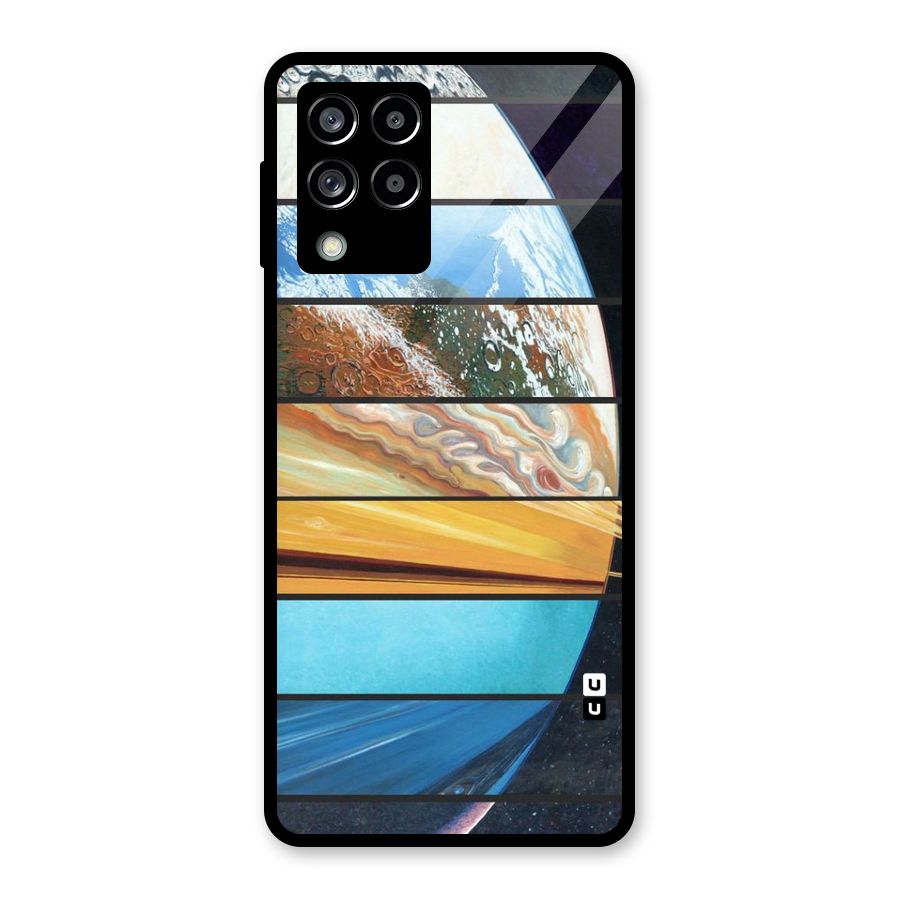 Earthly Design Glass Back Case for Galaxy M53 5G