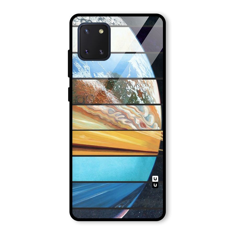 Earthly Design Glass Back Case for Galaxy Note 10 Lite