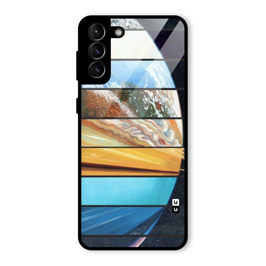 Earthly Design Glass Back Case for Galaxy S21 Plus