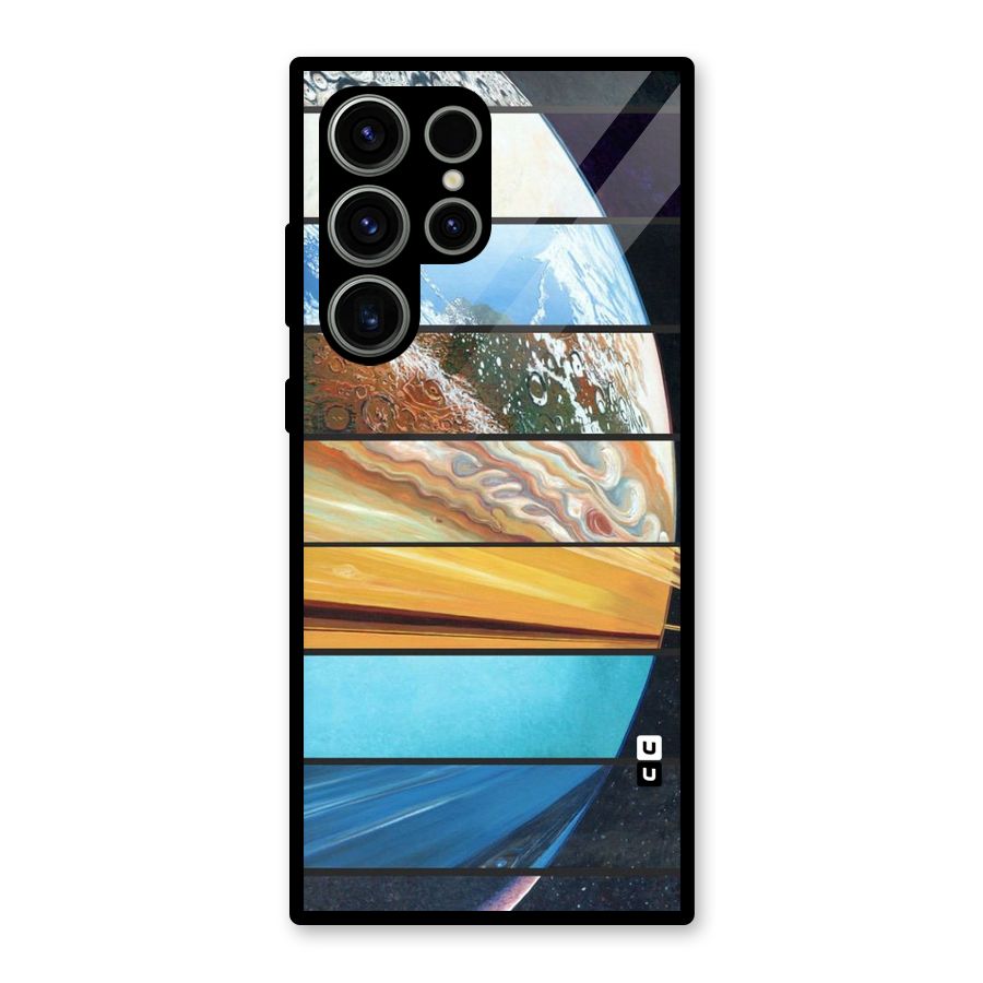 Earthly Design Glass Back Case for Galaxy S23 Ultra
