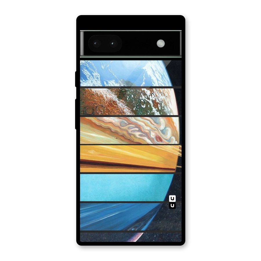 Earthly Design Glass Back Case for Google Pixel 6a