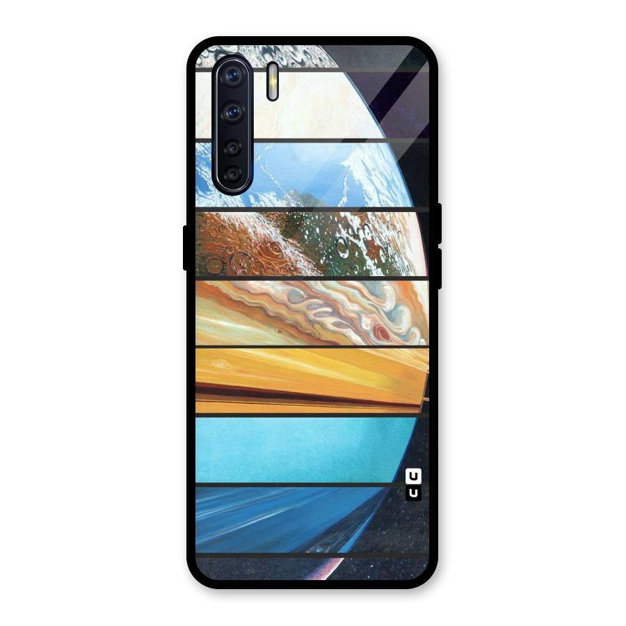 Earthly Design Glass Back Case for Oppo F15