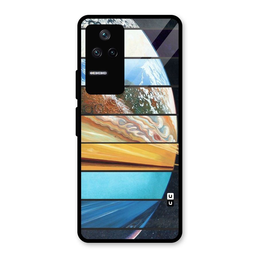 Earthly Design Glass Back Case for Poco F4 5G