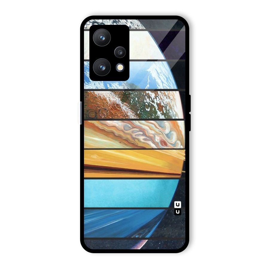 Earthly Design Glass Back Case for Realme 9 Pro 5G