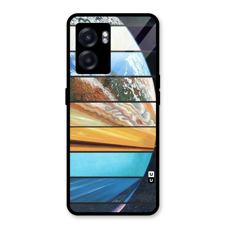 Earthly Design Glass Back Case for Realme Narzo 50 5G