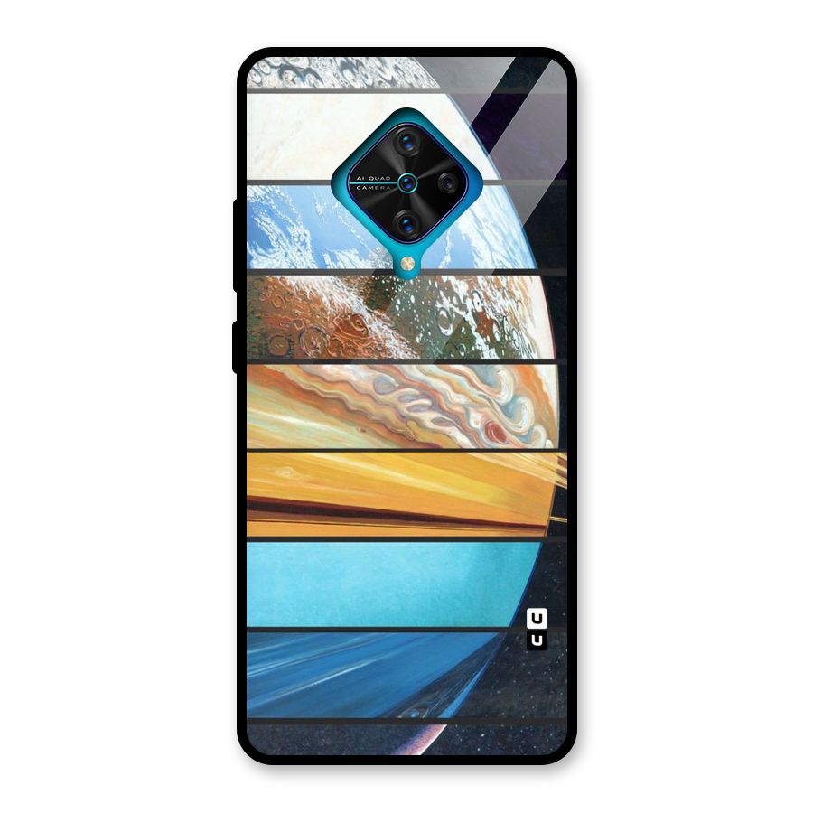 Earthly Design Glass Back Case for Vivo S1 Pro