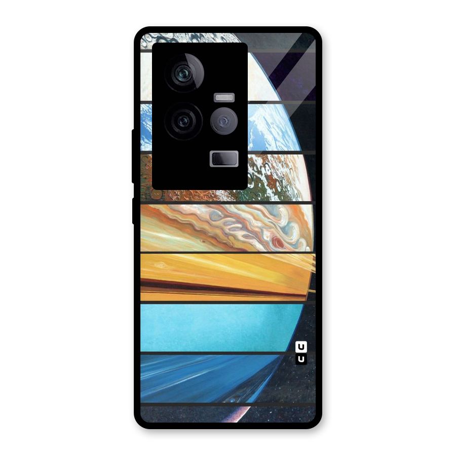 Earthly Design Glass Back Case for Vivo iQOO 11 5G