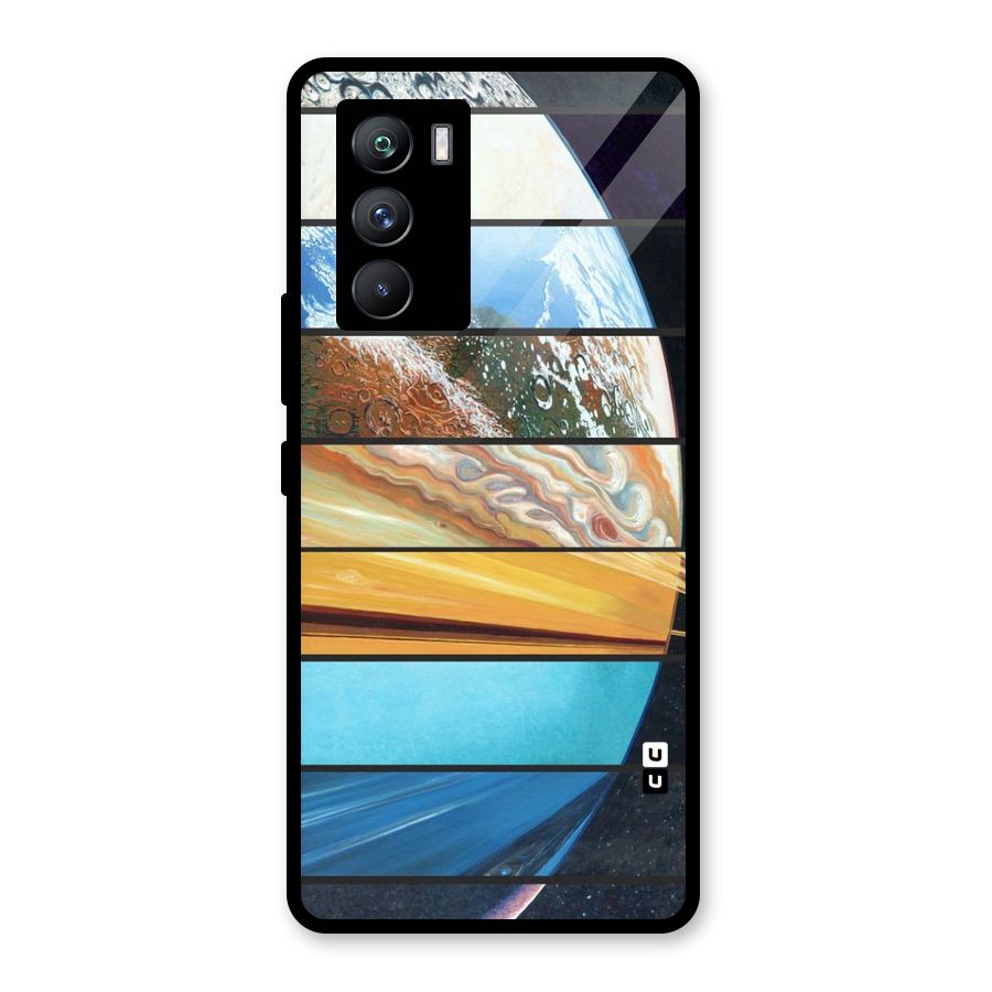 Earthly Design Glass Back Case for Vivo iQOO 9 SE