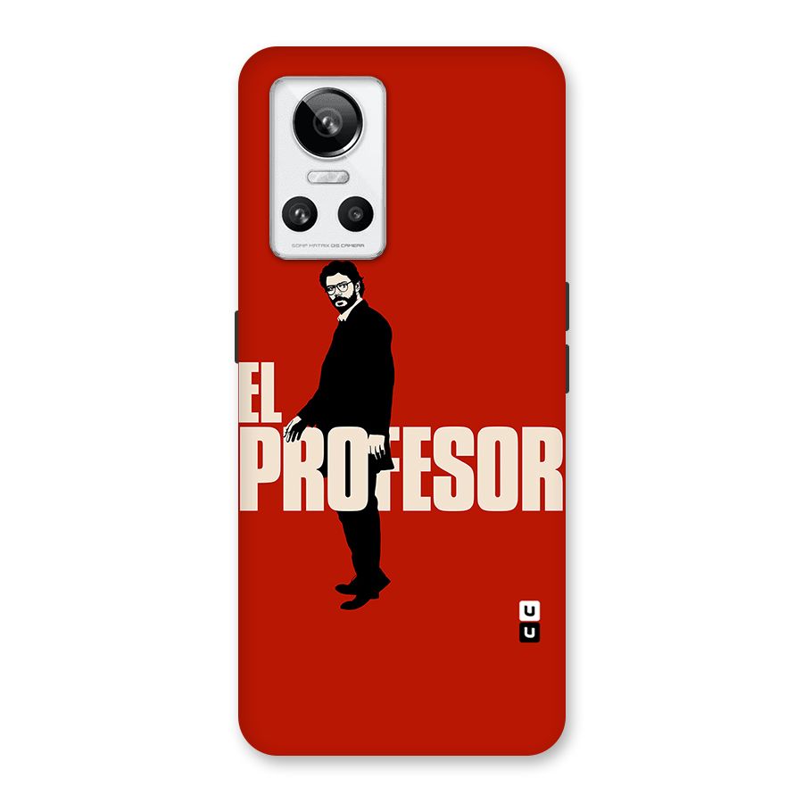 El Profesor Minimalist Back Case for Realme GT Neo 3