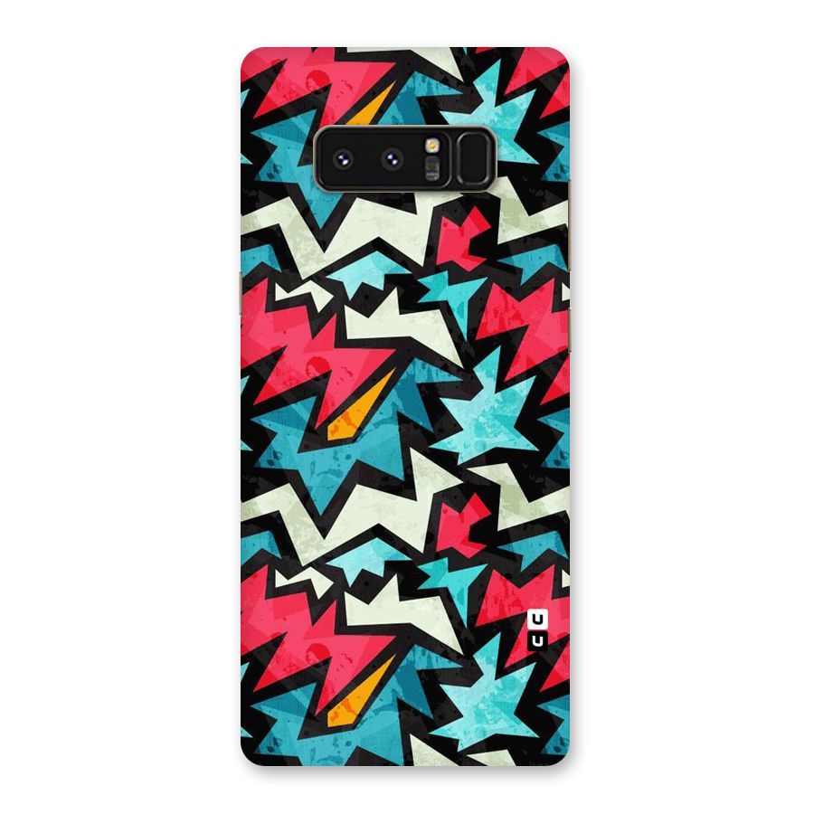 Electric Color Design Back Case for Galaxy Note 8