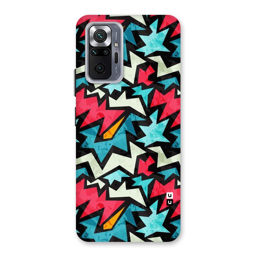 Electric Color Design Back Case for Redmi Note 10 Pro
