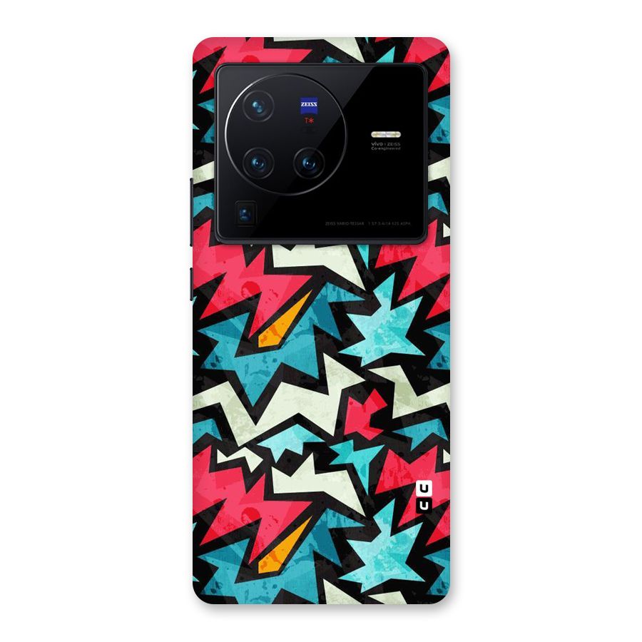 Electric Color Design Back Case for Vivo X80 Pro