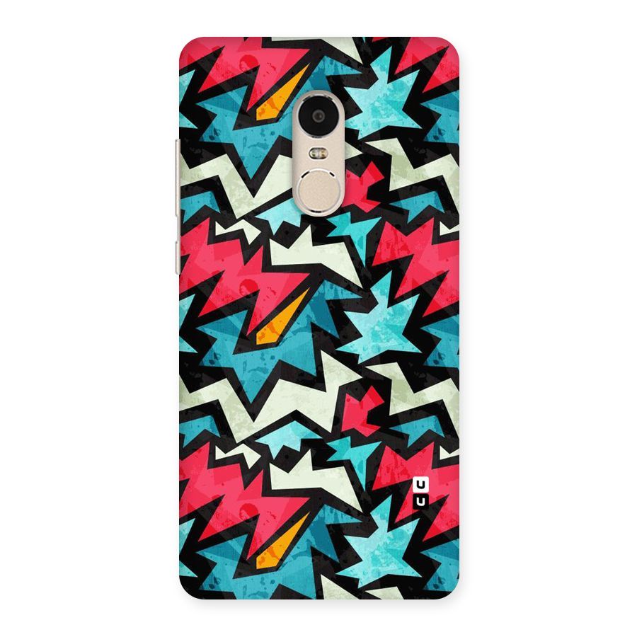 Electric Color Design Back Case for Xiaomi Redmi Note 4