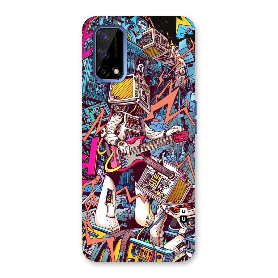 Electric Colors Back Case for Realme Narzo 30 Pro