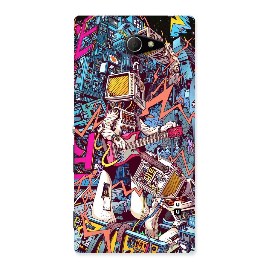 Electric Colors Back Case for Sony Xperia M2