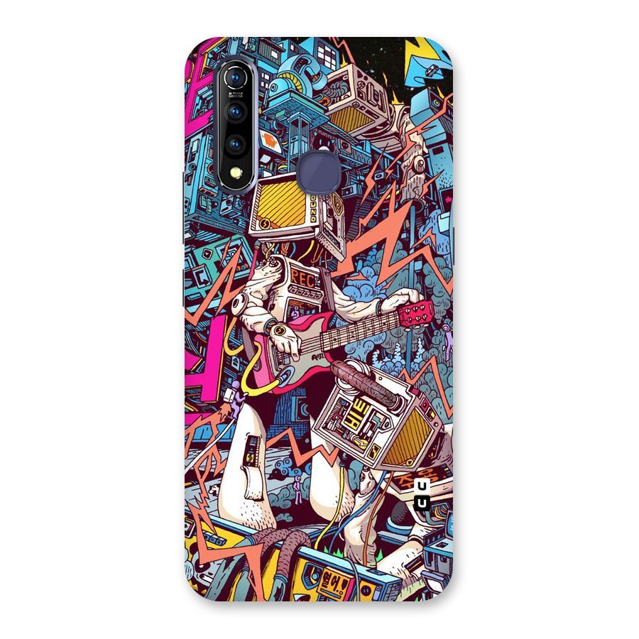 Electric Colors Back Case for Vivo Z1 Pro