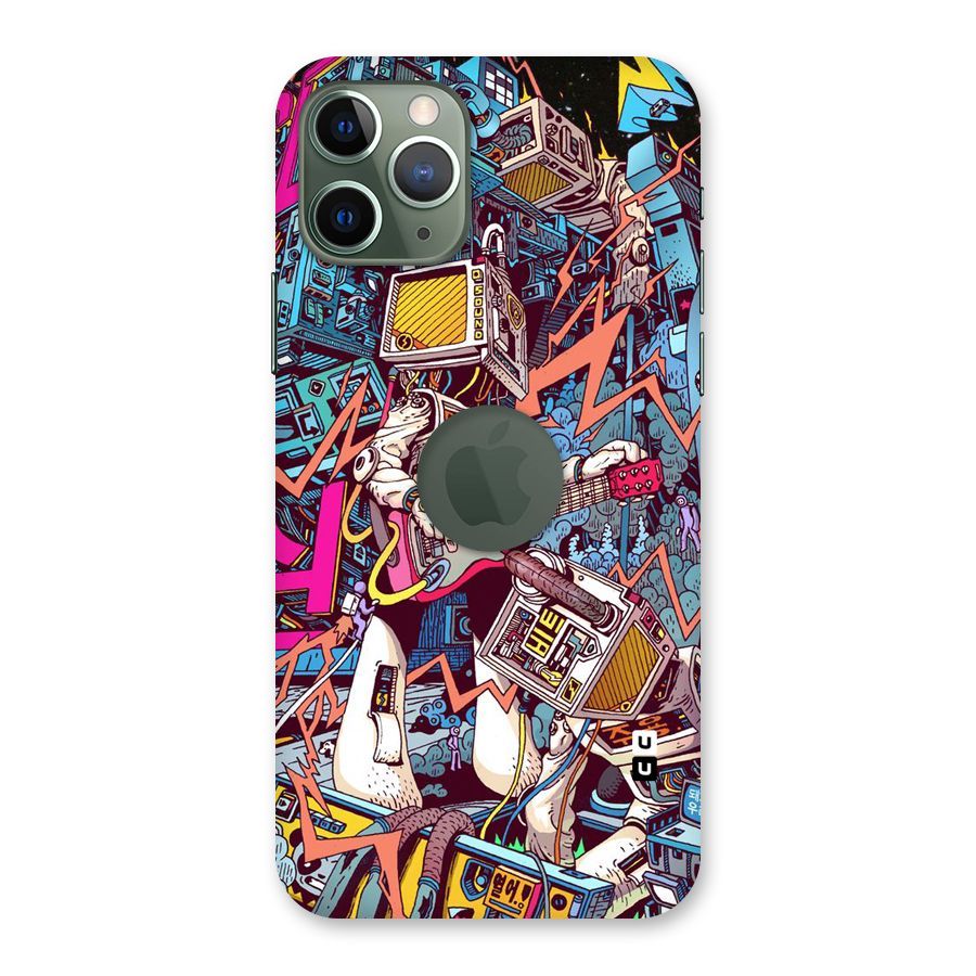 Electric Colors Back Case for iPhone 11 Pro Logo  Cut