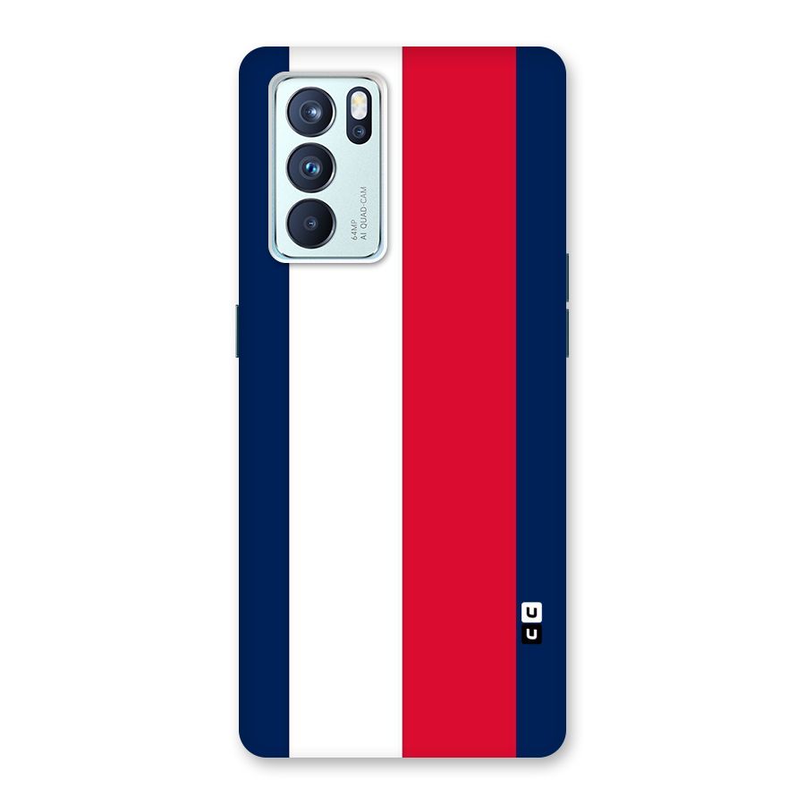 Electric Colors Stripe Back Case for Oppo Reno6 Pro 5G