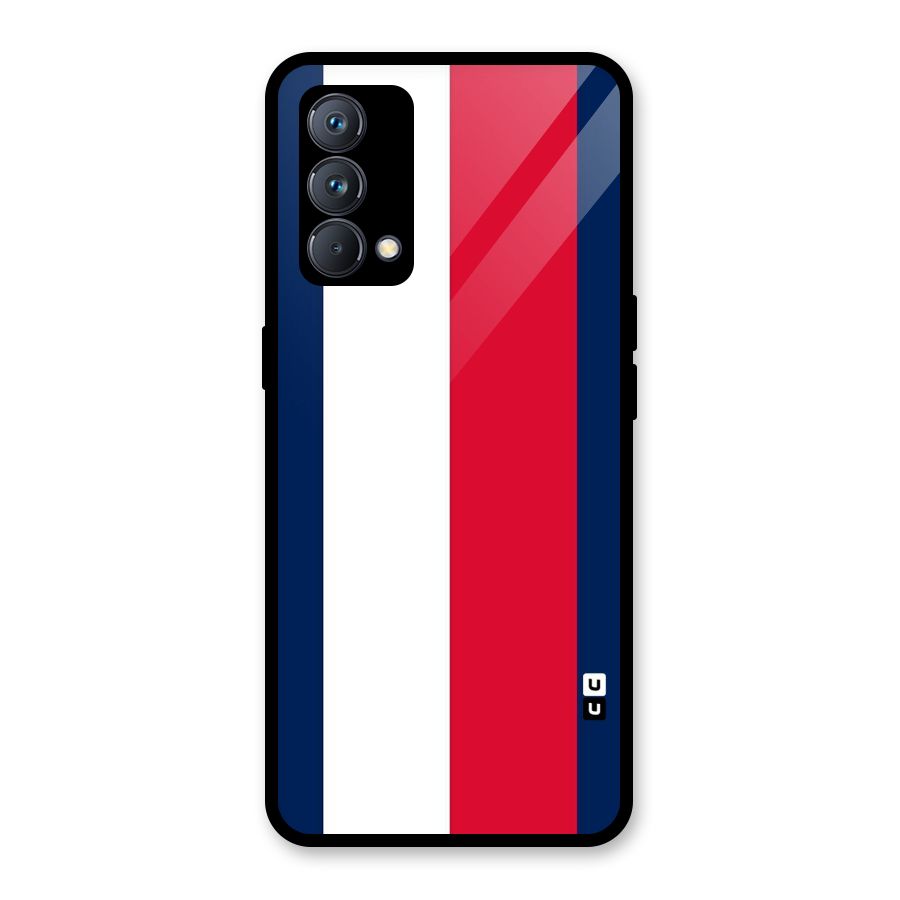 Electric Colors Stripe Glass Back Case for Realme GT Master Edition